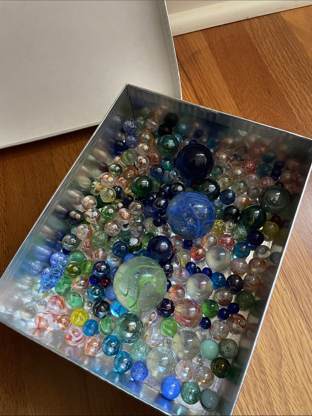 Glass Marble Collection - Multicolor Decorative Lot